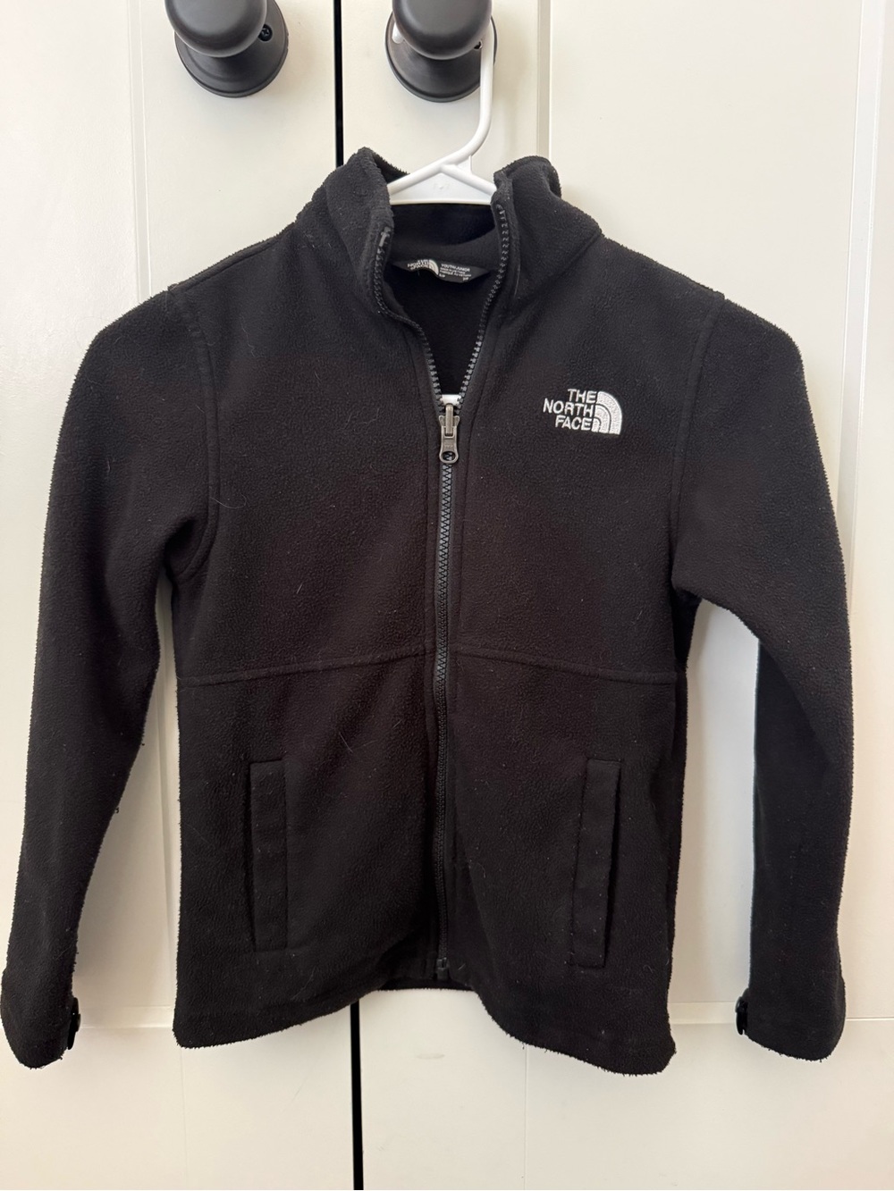 youth the north face windbreaker and fleece zip up set - Picture 6 of 9